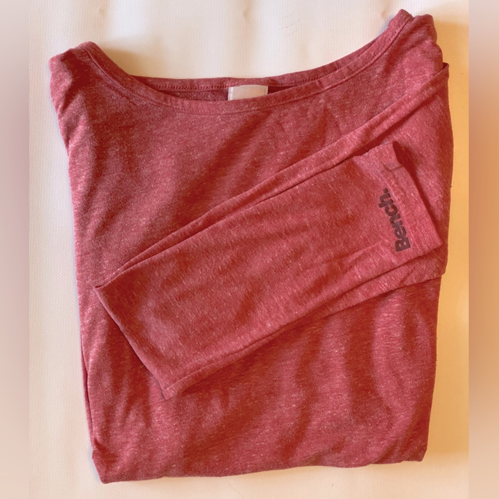 Bench long sleeve coral t-shirt